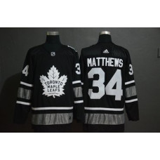 Toronto Maple Leafs 34 Auston Matthews Black 2019 All-Star Jersey