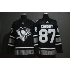 Pittsburgh Penguins 87 Sidney Crosby Black 2019 All-Star Game Jersey