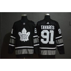 Toronto Maple Leafs 91 John Tavares Black 2019 All-Star Jersey