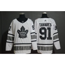 Toronto Maple Leafs 91 John Tavares White 2019 All-Star Jersey