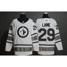 Winnipeg Jets 29 Patrik Laine White 2019 All-Star Jersey