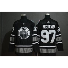 Edmonton Oilers 97 Connor McDavid Black 2019 All-Star Game Jersey