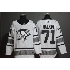 Pittsburgh Penguins 71 Evgeni Malkin White 2019 All-Star Game Jersey