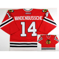 Chicago Blackhawks #14 Ryan Vandenbussche CCM Throwback Hockey Jersey