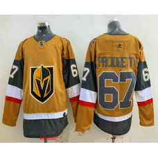 Vegas Golden Knights #67 Max Pacioretty Gold 2020-21 Alternate Stitched Jersey