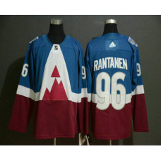 Colorado Avalanche #96 Mikko Rantanen Blue Stadium Series Stitched With Jersey 2022 Stanley Cup Champions Patch