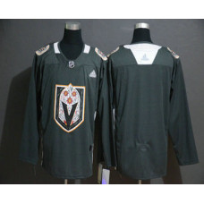 Vegas Golden Knights Blank Gray Dia De Los Muertos Jersey