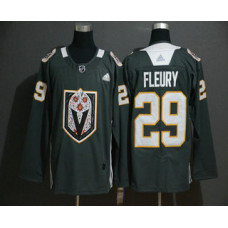 Vegas Golden Knights #29 Marc-Andre Fleury Gray Dia De Los Muertos Jersey With 2023 Stanley Cup Patch