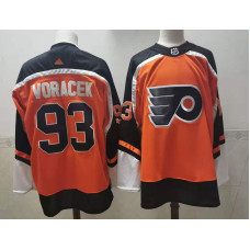 Philadelphia Flyers #93 Jakub Voracek Orange 2020-21 Stitched Jersey