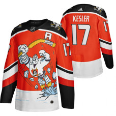 Anaheim Ducks #17 Ryan Kesler Red 2020-21 Reverse Retro Alternate Jersey