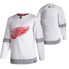 Detroit Red Wings Blank White 2020-21 Reverse Retro Alternate Jersey