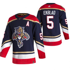 Florida Panthers #5 Aaron Ekblad Black 2020-21 Reverse Retro Alternate Jersey