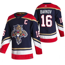 Florida Panthers #16 Aleksander Barkov Black 2020-21 Reverse Retro Alternate Jersey