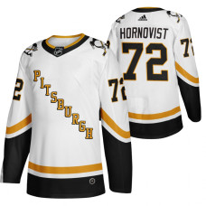 Pittsburgh Penguins #72 Patric Hornqvist White 2020-21 Reverse Retro Alternate Jersey