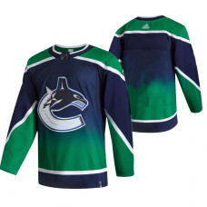 Vancouver Canucks Blank Green 2020-21 Reverse Retro Alternate Jersey