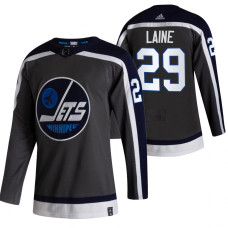 Winnipeg Jets #29 Patrik Laine Black 2020-21 Reverse Retro Alternate Jersey