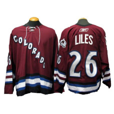 Colorado Avalanche #26 John-Michael Liles Game-Used Alternate CCM With Jersey 2022 Stanley Cup Champions Patch