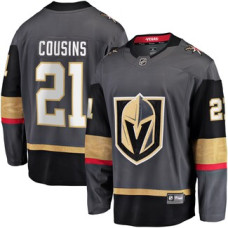 Vegas Golden Knights #21 Nick Cousins Fanatics Branded Gray Breakaway Home Player Jersey