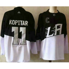 Los Angeles Kings #11 Anze Kopitar Black 2020 Stadium Series Stitched Jersey