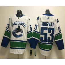 Vancouver Canucks #53 Bo Horvat White 2017-2018 Hockey Stitched Jersey