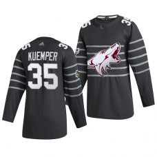 Arizona Coyotes #35 Darcy Kuemper Gray 2020 All-Star Game Jersey