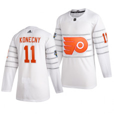 Philadelphia Flyers #11 Travis Konecny White 2020 All-Star Game Jersey