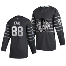 Chicago Blackhawks #88 Patrick Kane Gray 2020 All-Star Game Jersey