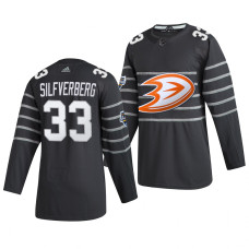 Anaheim Ducks #33 Jakob Silfverberg Gray 2020 All-Star Game Jersey