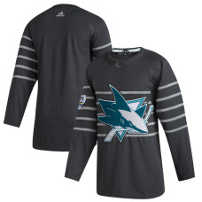 San Jose Sharks Blank Gray 2020 All-Star Game Jersey