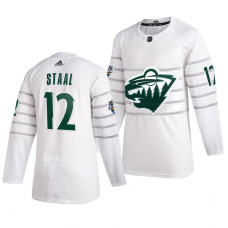 Minnesota Wild #12 Eric Staal White 2020 All-Star Game Jersey