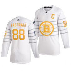 Boston Bruins #88 David Pastrnak White 2020 All-Star Game Jersey