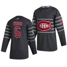 Montreal Canadiens #6 Shea Weber Gray 2020 All-Star Game Jersey