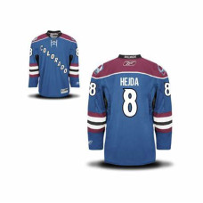 Reebok Colorado Avalanche #8 Jan Hejda Authentic Royal Blue Alternate With Jersey 2022 Stanley Cup Champions Patch