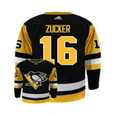 Pittsburgh Penguins #16 Jason Zucker Black Stitched Jersey