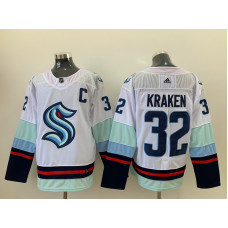 Seattle Kraken #32 Kraken White Stitched Jersey