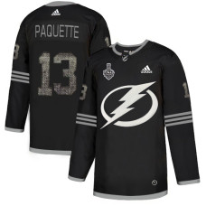 Lightning #13 Cedric Paquette Black Authentic Classic 2020 Stanley Cup Final Stitched Jersey