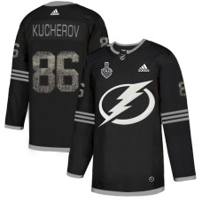 Lightning #86 Nikita Kucherov Black Authentic Classic 2020 Stanley Cup Final Stitched Jersey