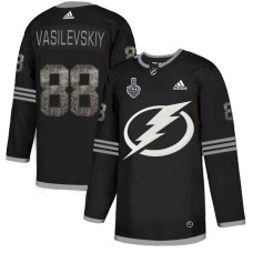 Lightning #88 Andrei Vasilevskiy Black Authentic Classic 2020 Stanley Cup Final Stitched Jersey