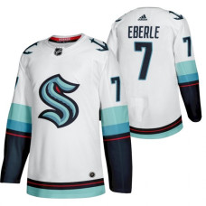 Seattle #7 Kraken Jordan Eberle 2022 Away White Jersey