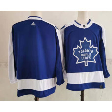 Toronto Maple Leafs Blank Royal Blue 2021 Retro Stitched Jersey