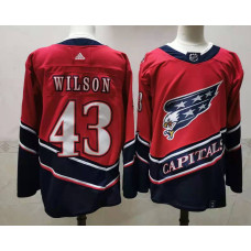 Washington Capitals #43 Tom Wilson Red 2021 Retro Stitched Jersey