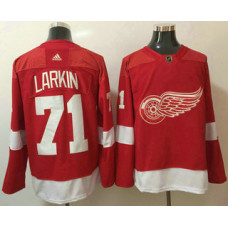 Detroit Red Wings #71 Dylan Larkin Red Home 2017-2018 Hockey Stitched Jersey