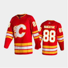 Calgary Flames #88 Andrew Mangiapane Home Red 2020-21 Authentic Jersey