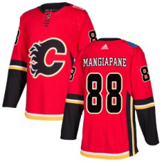 Calgary Flames #88 Andrew Mangiapane Authentic Home Red Jersey