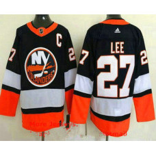 new york islanders #27 anders lee navy 2021 reverse retro authentic jersey