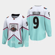 Clayton Keller Arizona Coyotes 2023 NHL All-Star Western Conference White Jersey