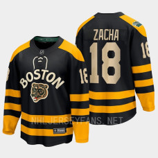 Pavel Zacha Boston Bruins 2023 Winter Classic Breakaway Black Jersey