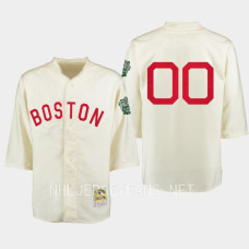 Custom Boston Bruins 2023 Winter Classic Cream #00 Jersey Throwback Baseball