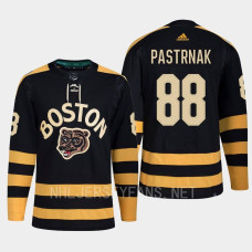 David Pastrnak 2023 Winter Classic Boston Bruins Black Jersey Primegreen #88