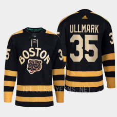 Linus Ullmark 2023 Winter Classic Boston Bruins Black Jersey Primegreen #35